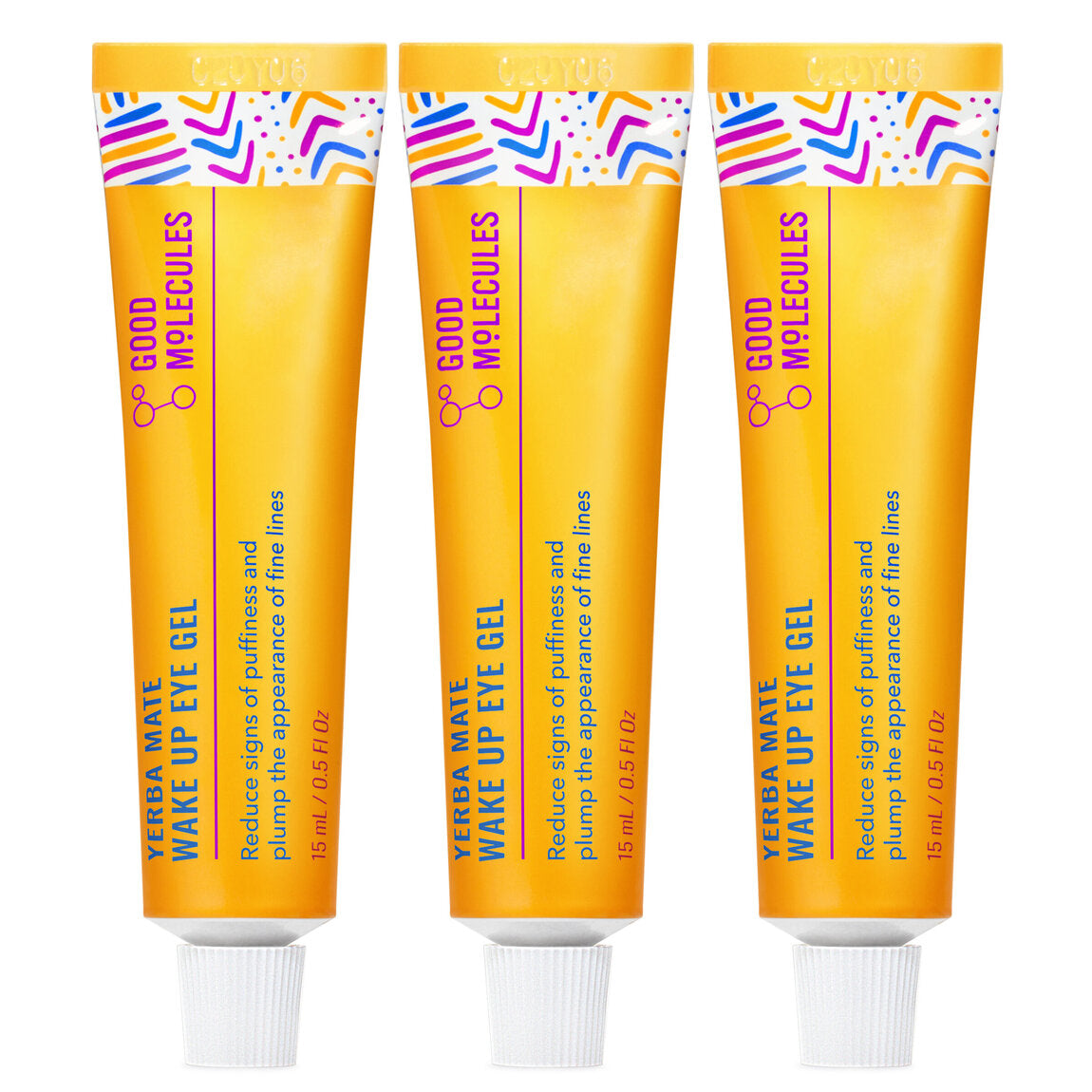 Yerba Mate Wake Up Eye Gel - 15ml (3-Pack)