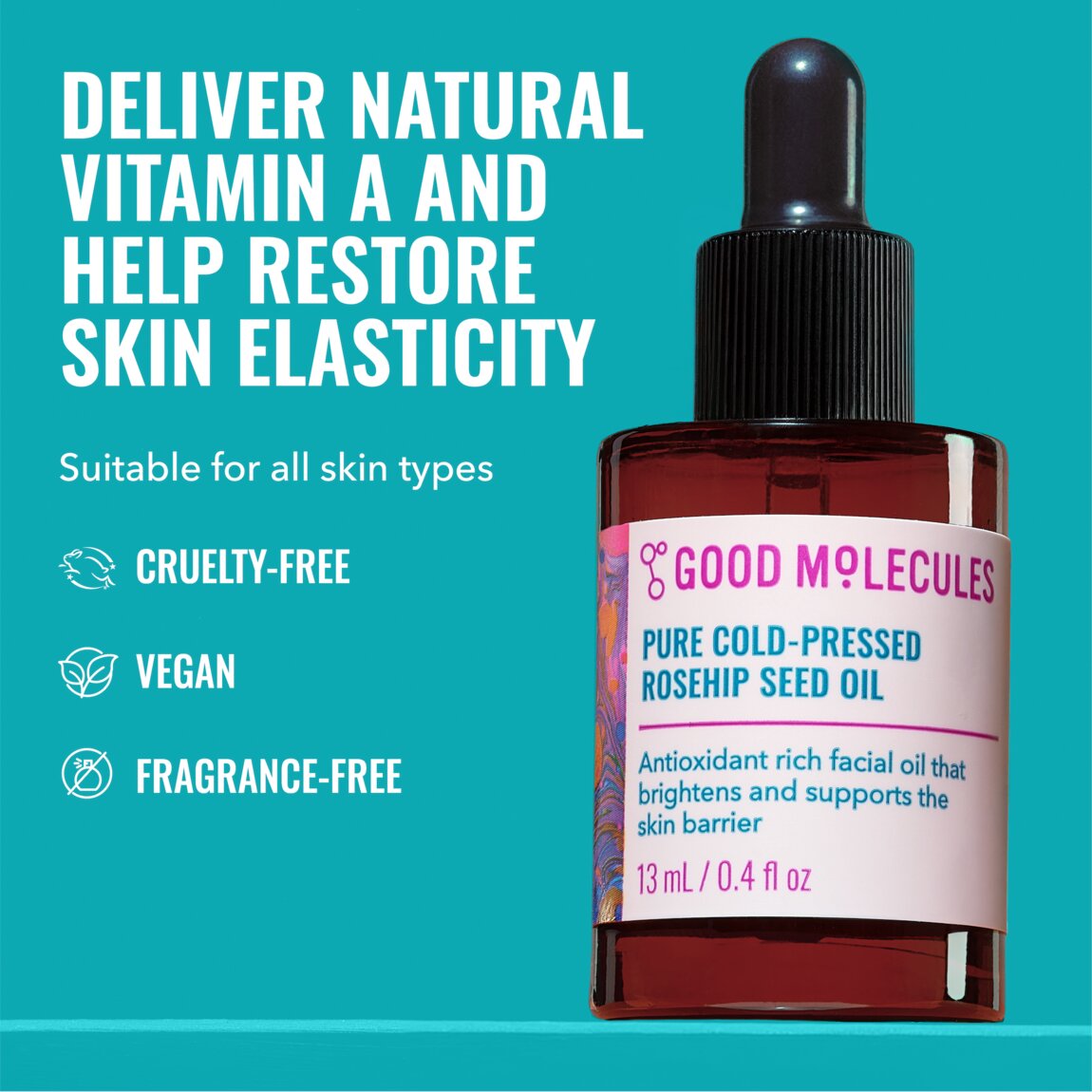 Good Molecules Pure Cold-Pressed Rosehip Seed Oil alternative view 2.
